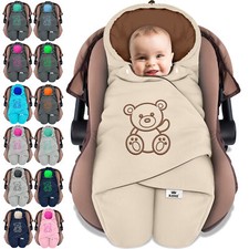 KIDIZ  Baby Decke Einschlagdecke Winter mit K...