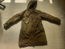 Bebe Women's Winter Khaki Down Coat