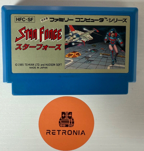 Star Force Nintendo Famicom Japanese NES Game Fully Cleaned & Tested - Picture 1 of 2