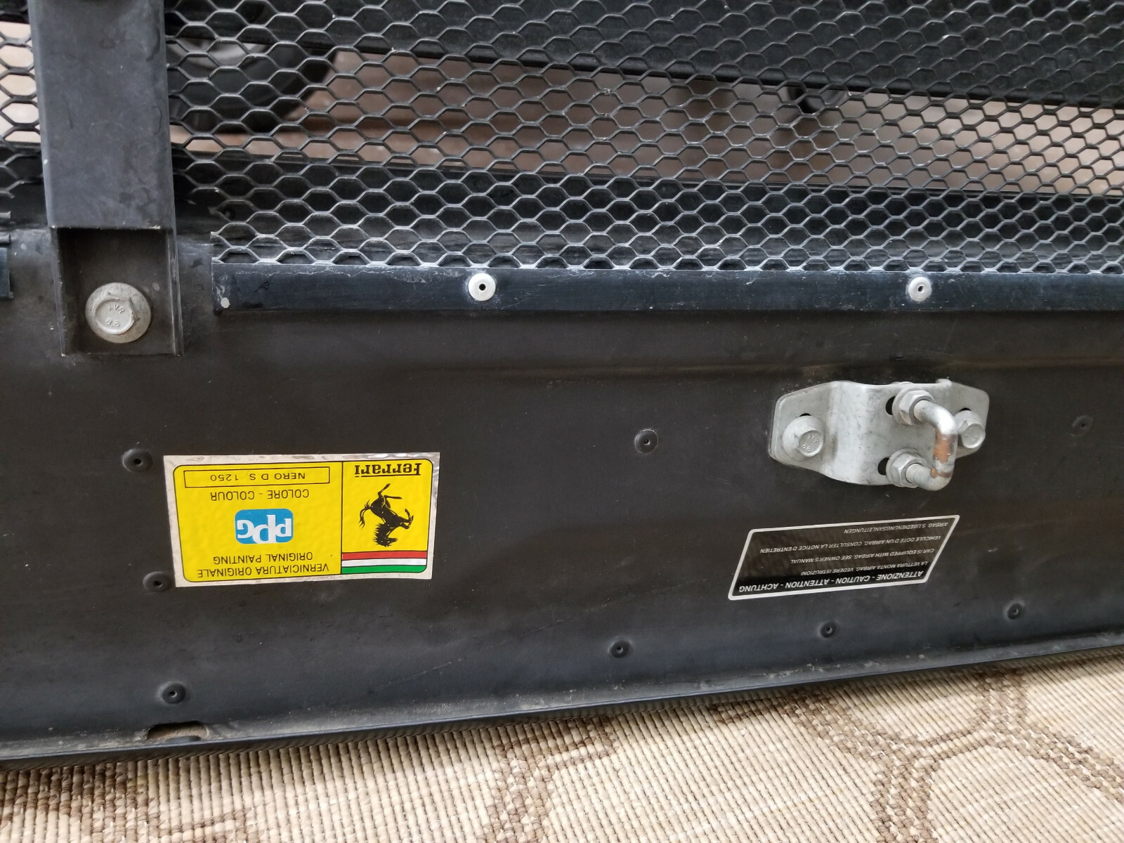Ferrari 355 OEM Rear Engine Cover - Hood - Deck Lid 