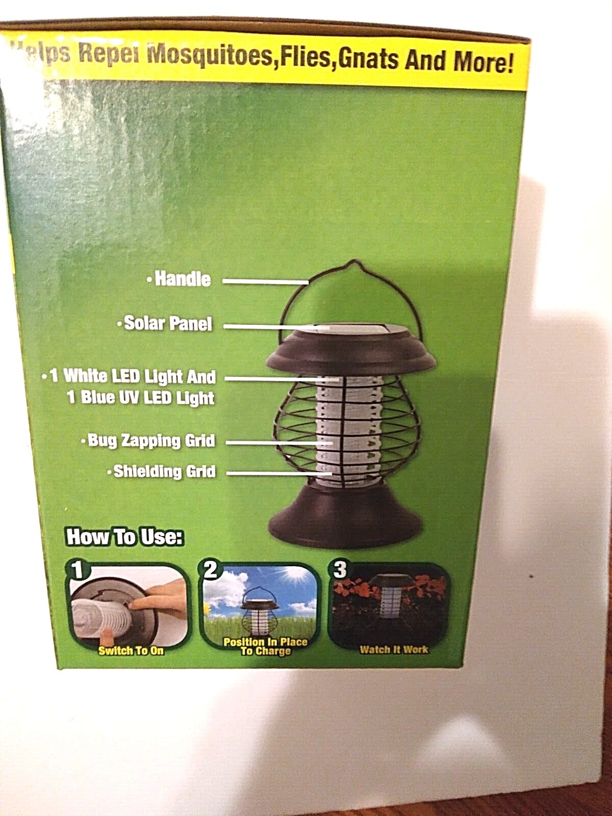 Zap Guard Solar Light & Bug Zapper eBay