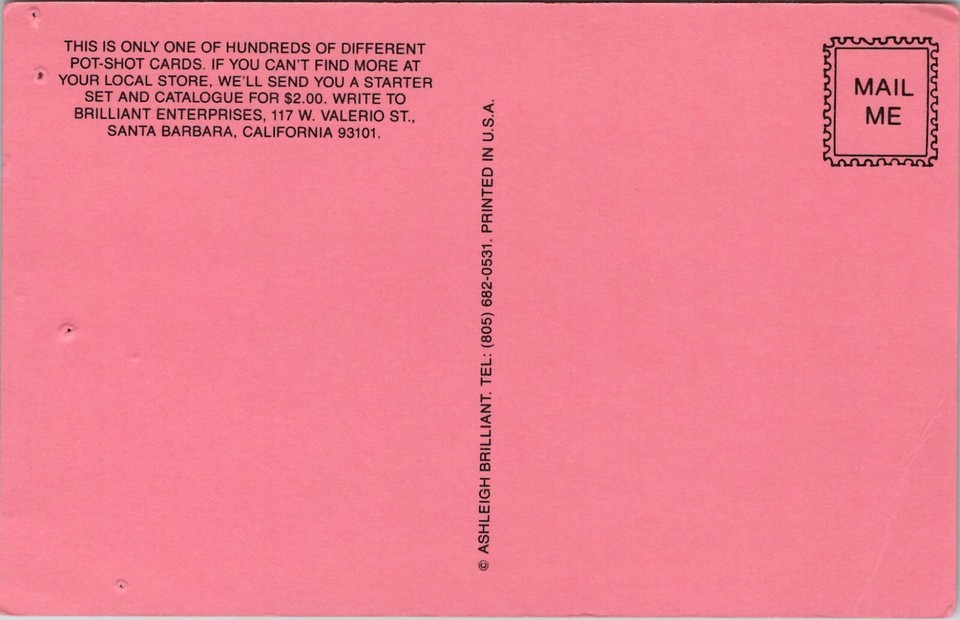 PotShots 1203 Brilliant Enterprises 1977 Ashleigh Brilliant