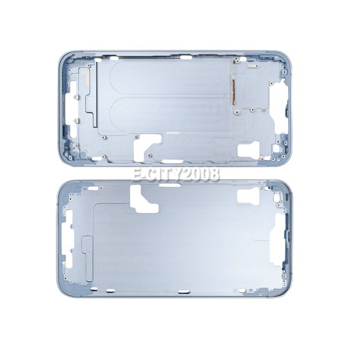 Coque cadre de remplacement sans coque arrière pour Apple iPhone 14 - Photo 10 sur 46