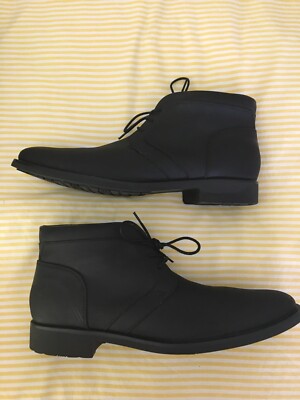 Cole Haan Stanton Chukka II Black Waterproof Boots Size 9 | eBay