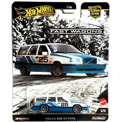 Hot Wheels Premium Volvo 850 Estate 2025 Fast Wagons 3/5 Real Riders OVP