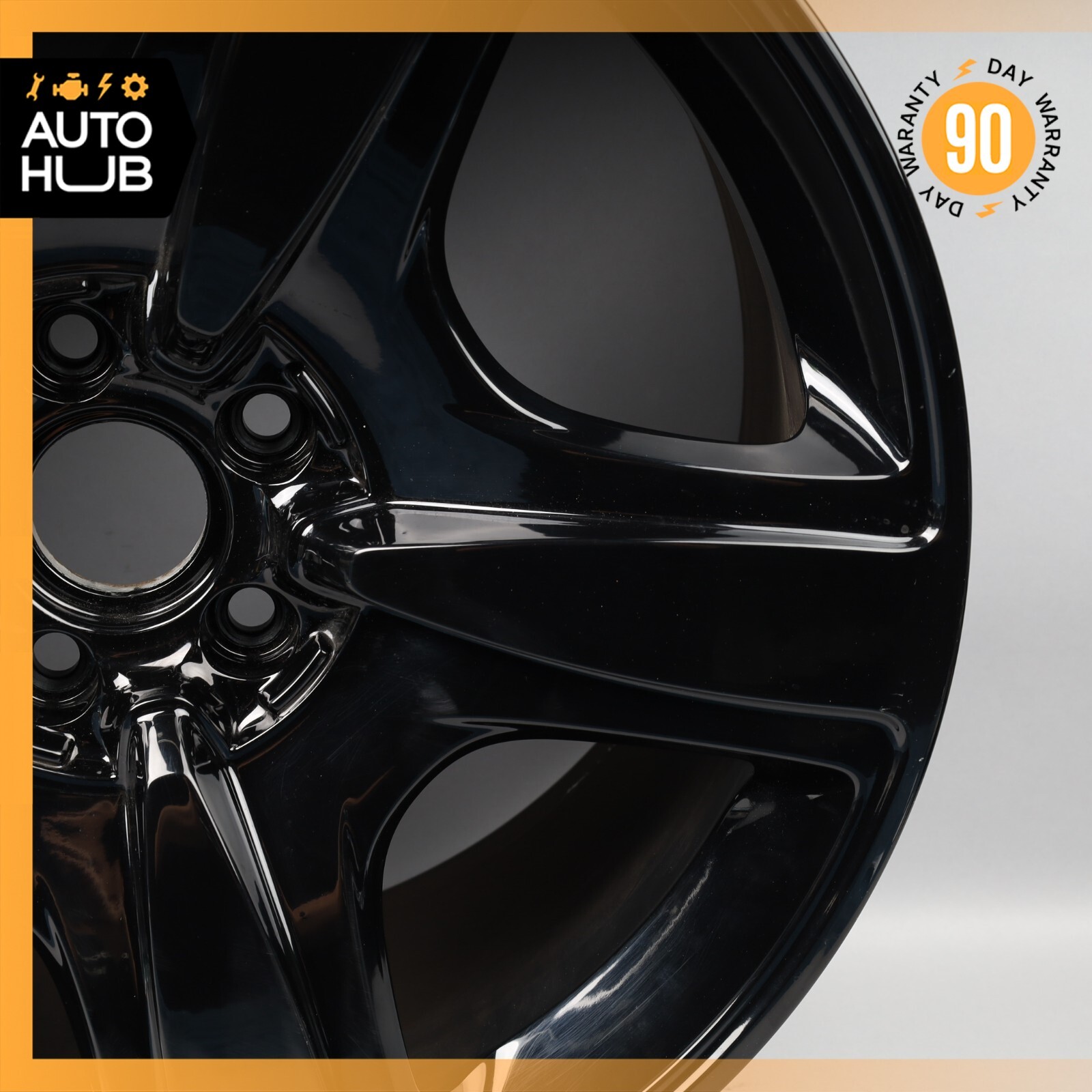 Bentley Continental GT GTC 9 x 19 19" Wheel Rim Black 3W0601025AK OEM