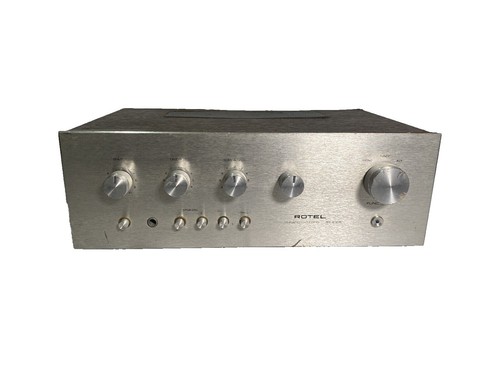 ROTEL RA-1520 Pre Main Integrated Amplifier Silver Good | eBay