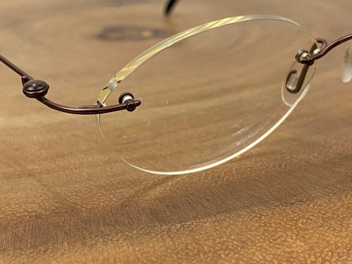 RODENSTOCK Eyeglasses Frames R 4267 H Brown Rimless 49 17 140 mm Made in Japan - Picture 9 of 12