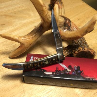 宝物 手掛かり 片翼の天使、セフィロス 紋章 ステンレストークン 木箱付きセット Frost Steel Warrior Cobra Skin Texas Toothpick 3