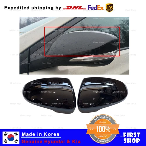 Genuine OEM Side Mirror Cover RH LH 2p Set for Hyundai Accent Solaris 2011-2017