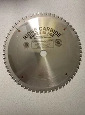 Radial / Miter Saw Blade 12" Carbide Tipped, 60 Teeth, 1" Bore