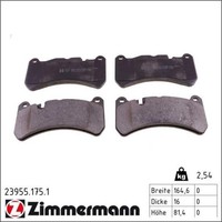 Zimmermann 23955.175.1 Bremsbelagsatz FüR Mercedes Benz SLK CLK R171 C209 A209