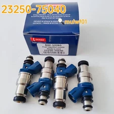 NEW 4× 23250-75040 Denso Fuel injectors Fit For Toyota Tacoma 2.4L 1995-2000 I4