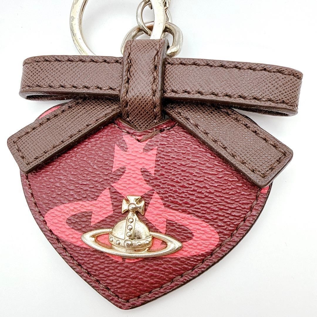 kimi様 Vivienne Westwood Key And Heart Vivienne Westwood Key Charm Heart Orb Leather - Gem