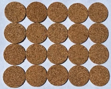 20 UNUSED BEER/SODA BOTTLE CAP COMMERCIALLY MADE CORK LINERS FOR REPLACING CORKS
