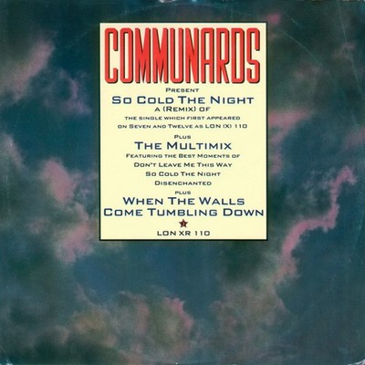 Communards* - So Cold The Night / The Multimix (12'', Single) (Very Good Plus (VG