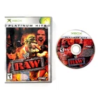 WWE Raw Microsoft Xbox No Manual Cracked Case Tested & Works
