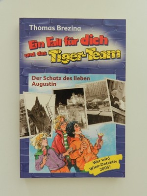 Thomas Brezina Tiger Team Der Schatz des lieben Augustin Wien Detektiv Buch