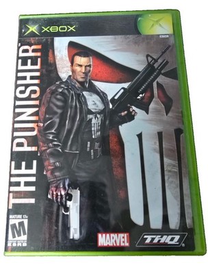 The Punisher Microsoft Xbox 2005 CIB Complete Marvel Action Game