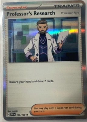Professor's Research (Professor Turo) Holo Scarlet & Violet 190/198