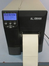 Zebra ZM400 Thermal Transfer Label Printer ZM400-3001-0100T 100-240V