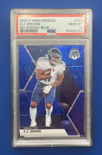 A.J. Brown [Genesis] #190 2020 Panini Mosaic card