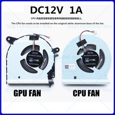For ASUS ROG Strix GL503VS S5AS CPU  GPU FAN DC12V 1A