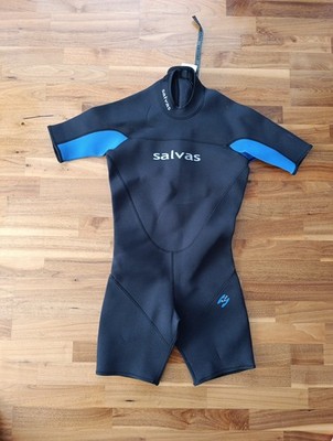 SALVAS Neoprenanzug Kurz für Frauen, Größe 48, 95cm Lang Neu