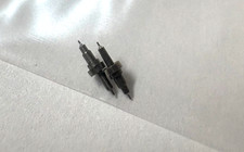 2 ELGIN 16 SIZE POCKETWATCH BALANCE STAFFS  861-NS NOS PIVOT 10--BB-2010