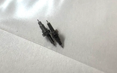 2 ELGIN 16 SIZE POCKETWATCH  BALANCE STAFFS  #861-NS NOS PIVOT 10--BB-2010