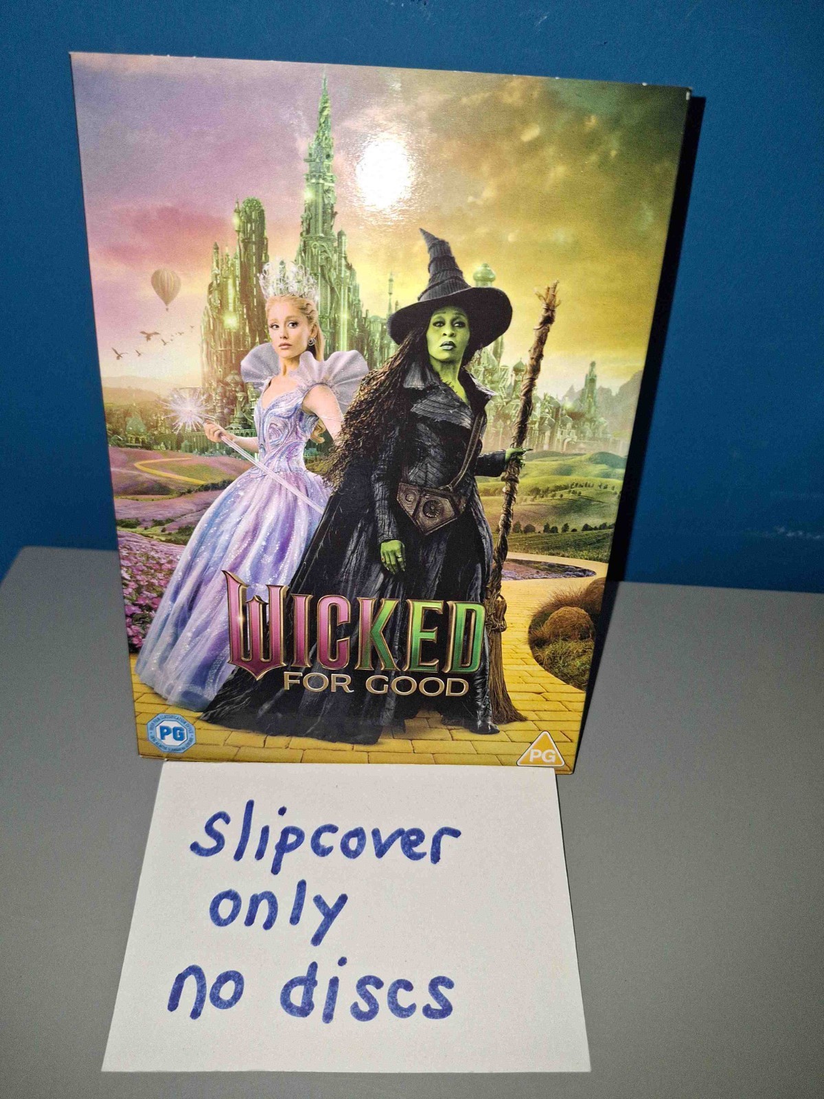 Wicked: For Good [PG] DVD SLIPCOVER ONLY SLIPCOVER ONLY OFFER BUY 5 GET 1 FREE