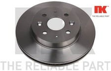 2x Bremsscheibe NK 203516 2 Bremsscheiben Vorderachse Vorne für Kia
