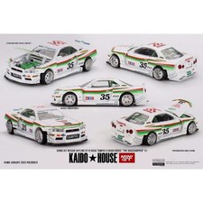 Mini-Gt 1/ 64 Nissan Skyline Gt-R R34 Tamiya X Kaido House Grasshopper V1 RHD