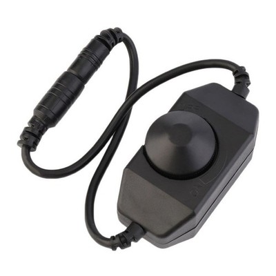 Mini Inline Led Dimmer Switch Dc 12v 2a Pwm With Dc Jack 5.5/2.1 Connector For S