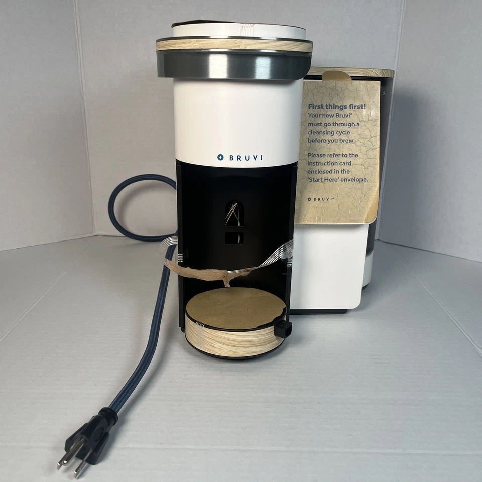 NEU Bruvi BV-01 Einzelportion Kaffeemaschine Espresso Tee Brüher kostenloser Versand UVP 348 $