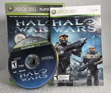 Halo Wars Microsoft Game Studios Xbox 360 2009 Complete In Box CIB Tested Clean