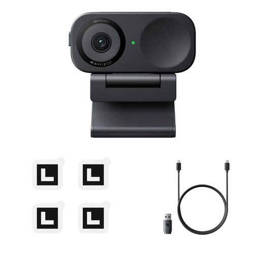Insta360 Link 2C AI-Powered 4K Webcam - Black - 第 4/4 張圖片