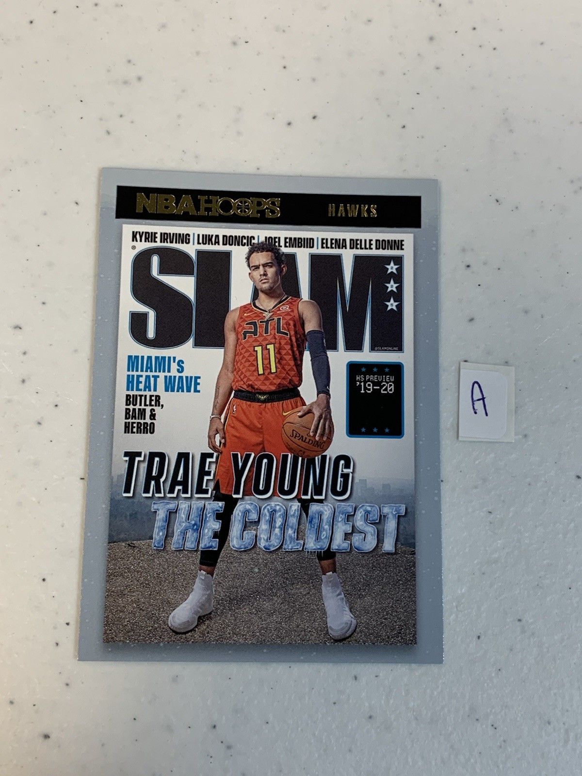 2020-21 Panini NBA Hoops - Slam Trae Young #6 Winter A