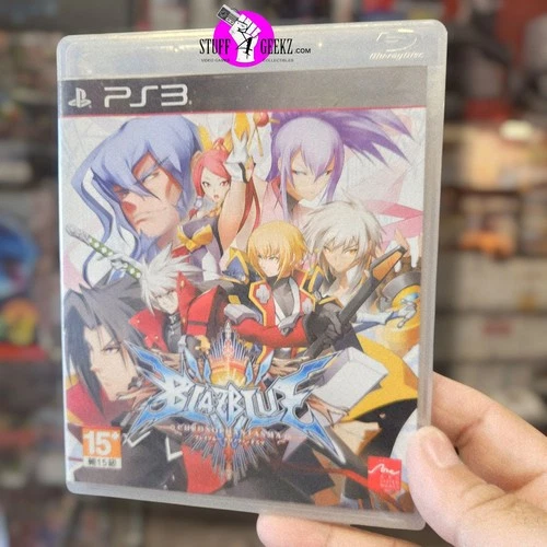 PS3 Blazblue Chrono Phantasma Import, Region Free- Complete W/Manual