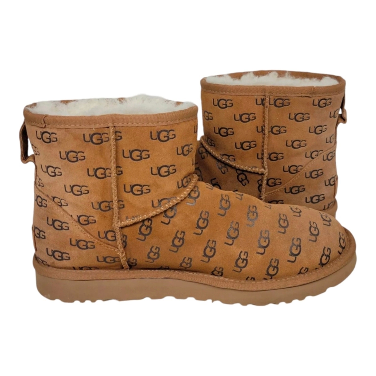 Authentic UGG Classic Mini Embossed All Over Logo… - image 2