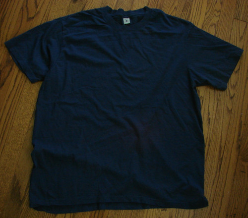 NWOT Navy Blue Short Sleeve T-Shirt from Sporty & Rich, Size XL