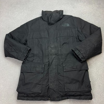 North Face Jacke Erwachsene Large schwarz Gänsedaunen isoliert Puffer Bomber Herren*