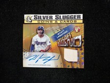 2025 Wyatt Langford Topps Pristine Popular Demand Relic Auto Gold Refractor /50 