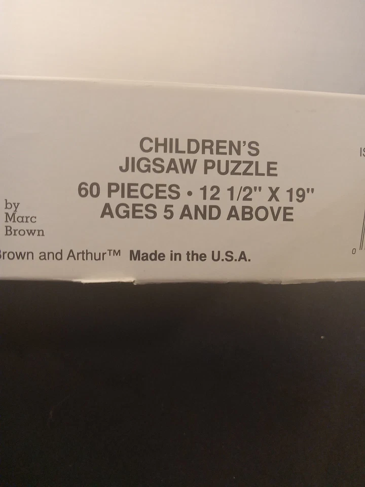 3 Arthur’s Jigsaw Puzzles – 60 pieces each by Marc Brown - Image 4 of 4