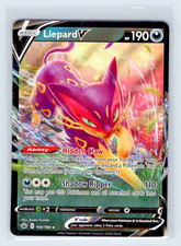 Liepard V 104/198 Holo V Rare Chilling Reign Pokemon Lightly Played