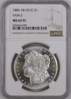 1884 CC Morgan Silver Dollar NGC MS-63 PL VAM-2