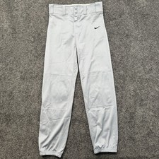 Nike Boy's Baseball Core Dri-fit Pants Sz X-Large 629347-052 Gray Standard