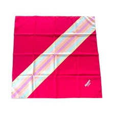 Vintage Scarf With Advertising For Newport Stripes Cigarettes 29 x 29" Taiwan