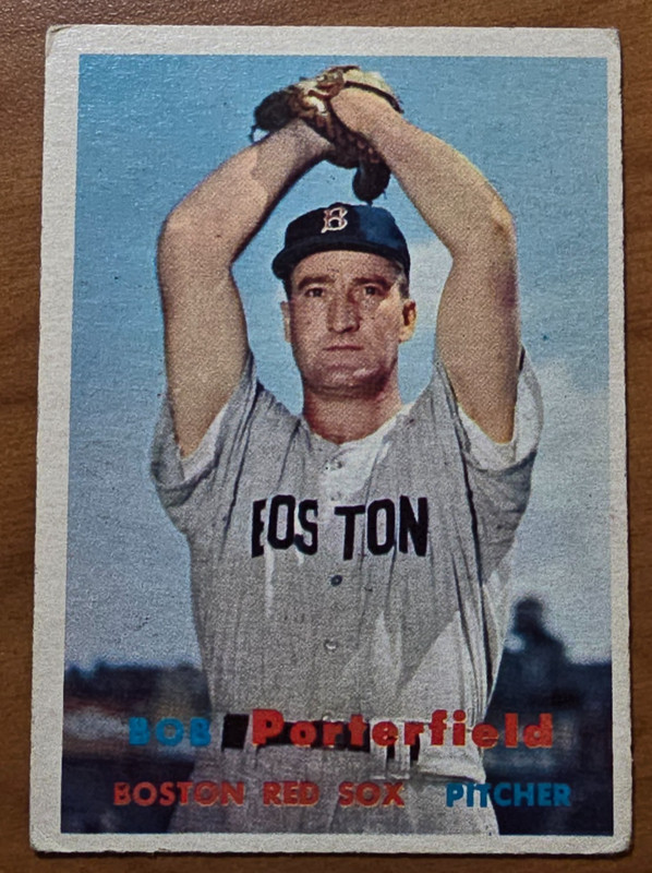 1957 Topps #118 Bob Porterfield