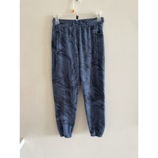 Athleta Girls Size L/12 Warm Up 2.0 Jogger Camo Blue with Black Super Soft